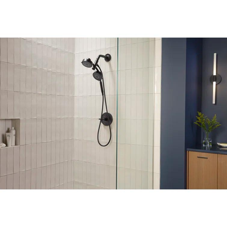 Purist Kohler Rite-Temp Valve Trim with Cross Handle