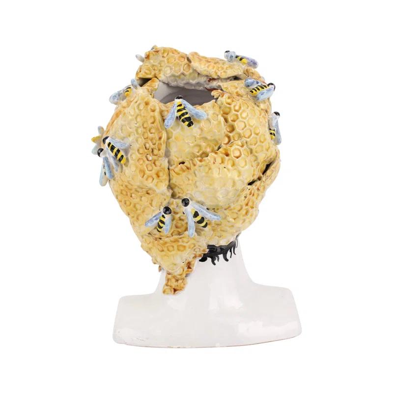 VIETRI Sicilian Heads Honeycomb Head