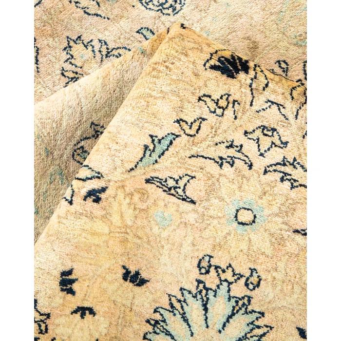 Isabelline Sholom One-of-a-Kind 6' 2" X 9' 0" 2000s Wool Area Rug in Beige