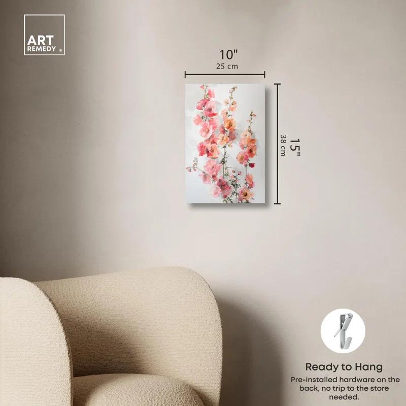 Art Remedy Bougainvillea I Canvas New Floral Wall Art by Art Remedy