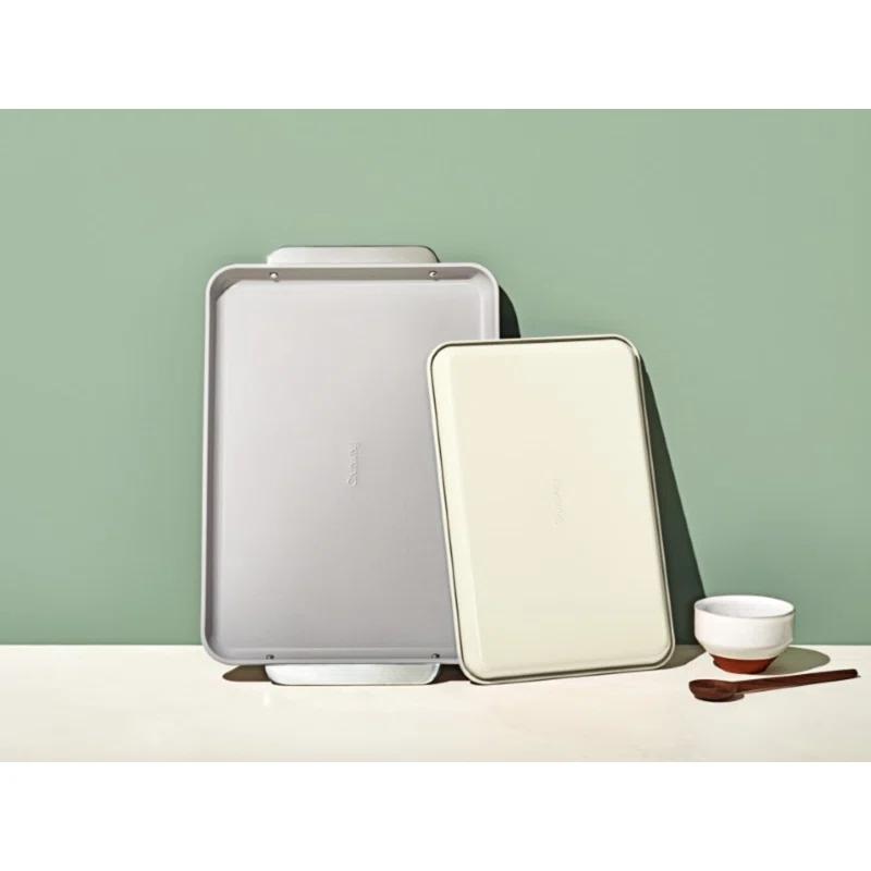 Caraway Home ® Cream Non-Stick Ceramic Baking Sheet Duo