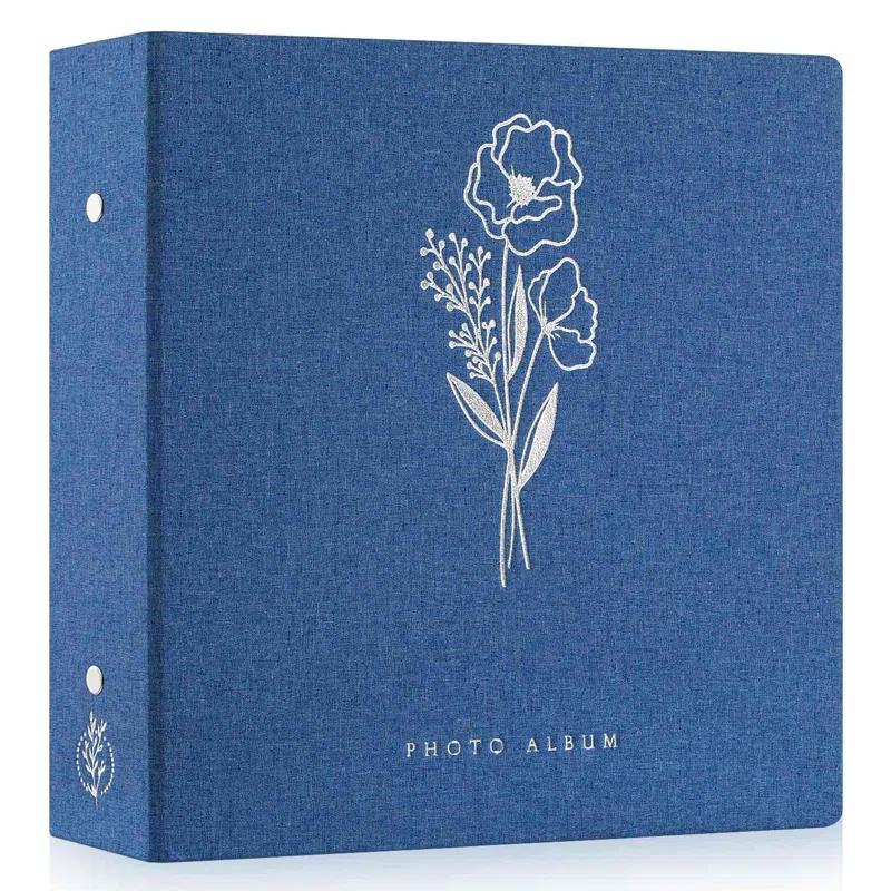 BEACHWATER POOL & SPA, LLC Photo Album 4X6 1000 Pockets, Extra Large Capacity Linen Cover Picture Albums Holds 1000 Horizontal And Vertical Photos