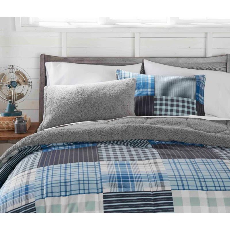 Micro Flannel® Micro Flannel® Reverse to Sherpa Comforter Set
