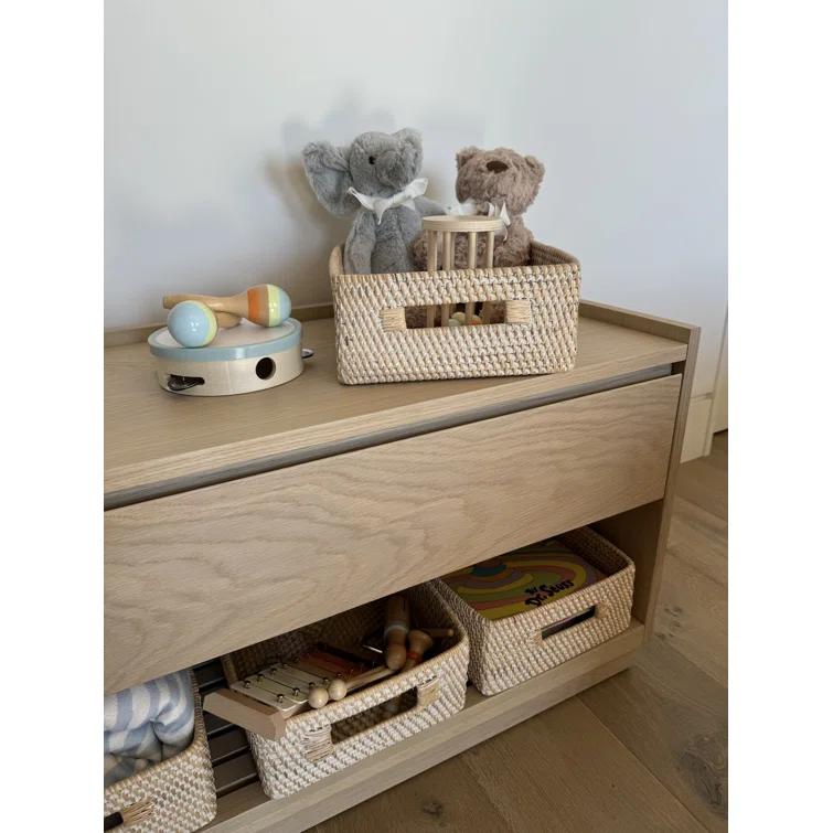 Rosecliff Heights Bavan Rattan Basket & Reviews | AllModern