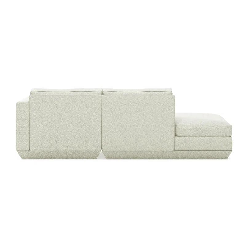 Gus* Modern Podium Modular 2 PC Lounge Sofa