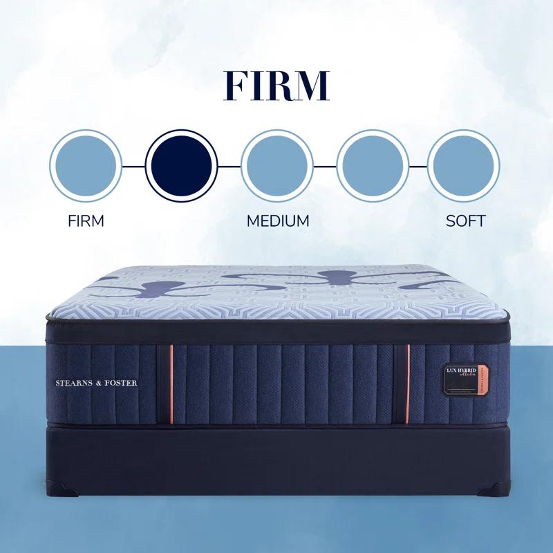 Stearns & Foster Stearns & Foster Lux Hybrid 14.5" Firm Mattress