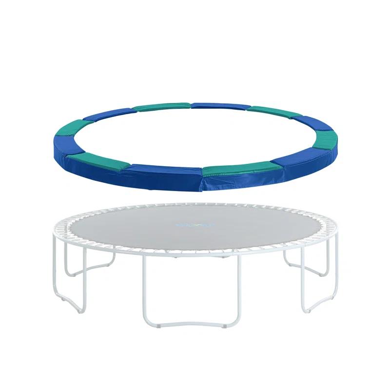 Upper Bounce Machrus Upper Bounce Trampoline Safety Pad, Fits 15 FT Round Trampoline Frame - Blue/Green