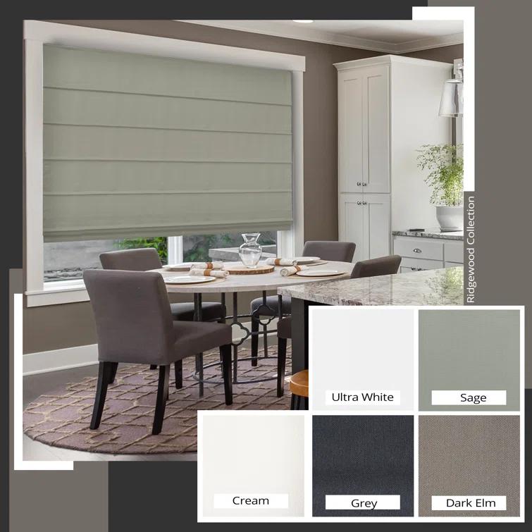 Chicology Light Filtering Roman Shade
