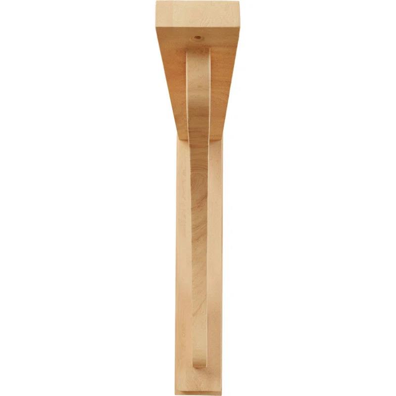 Ekena Millwork Reese H 2.5'' W D Wood Bracket / Corbel
