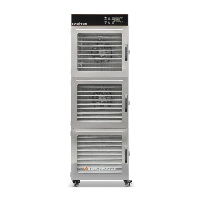 BenchFoods 3 Zone / 30 Tray / 53 sq.ft Tray Area / Premium Commercial Dehydrator