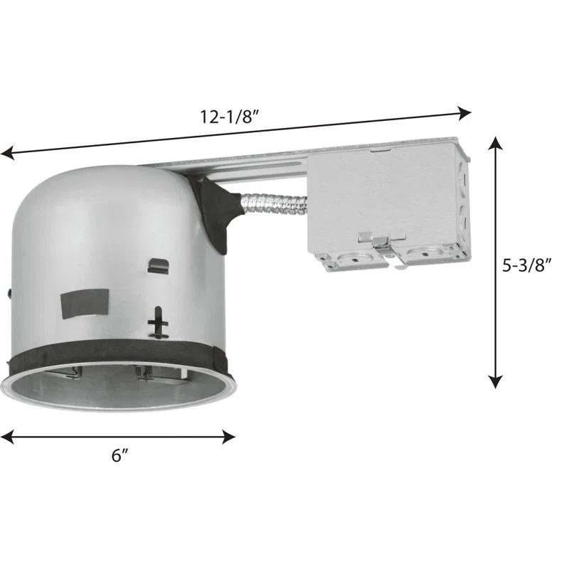 Incandescent Shallow 5" Remodel Recessed Housing