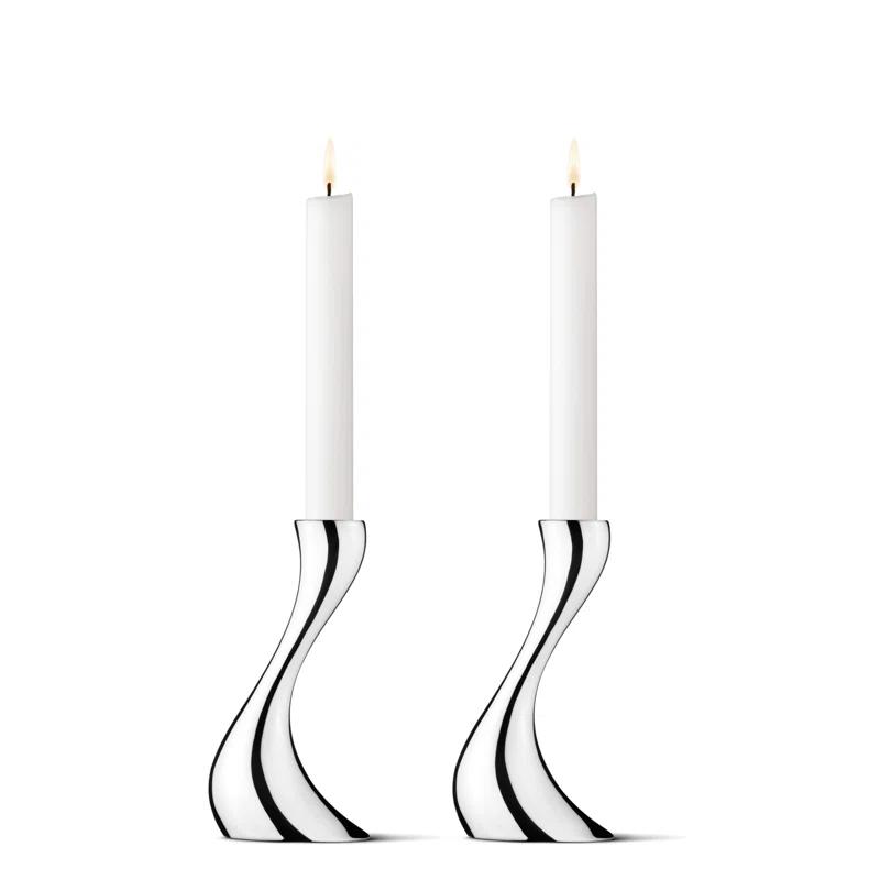 Cobra Stainless Steel Candlestick