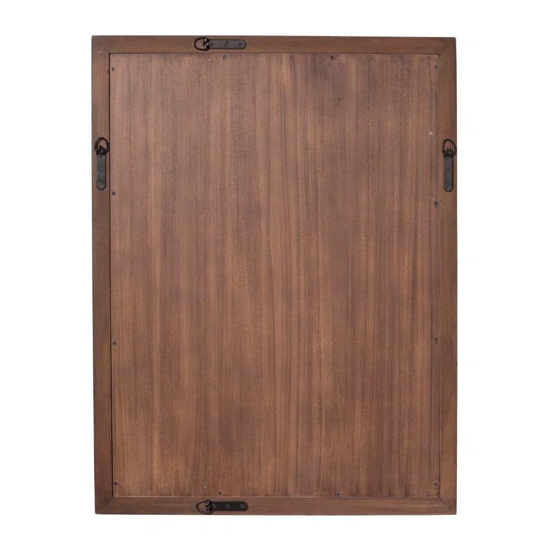 Ronan Burl Wood Mirror - Brown
