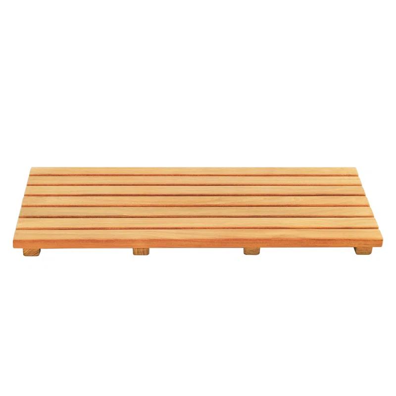 Teak Shower Mat