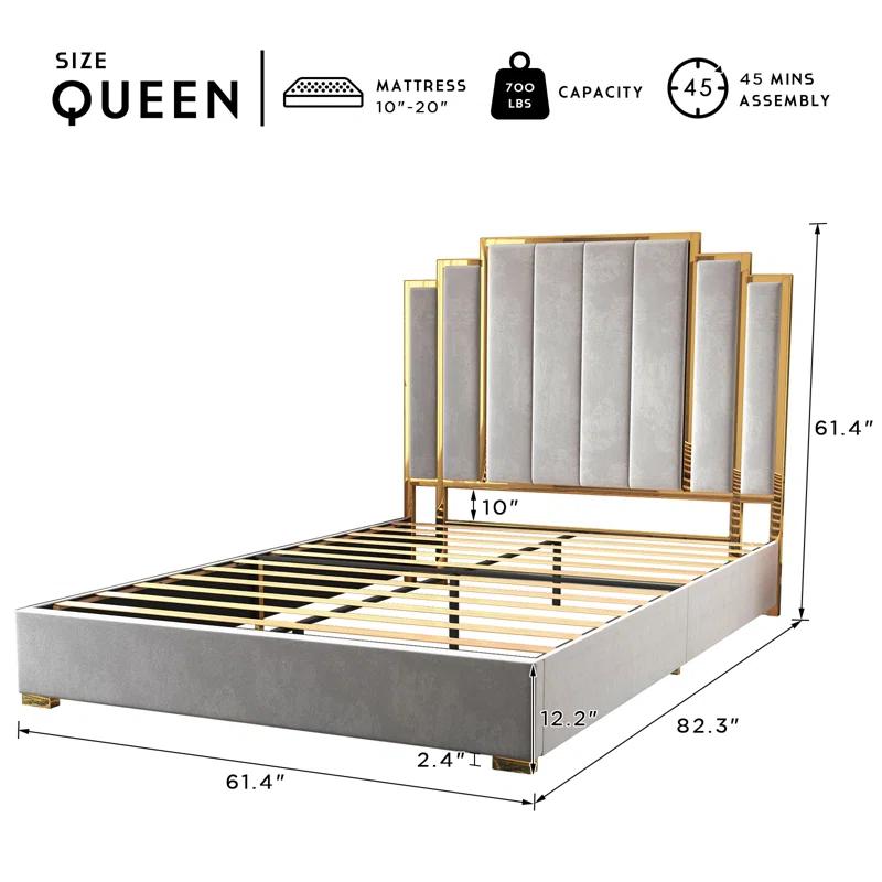 Willa Arlo™ Interiors Duncanville Upholstered Platform Bed