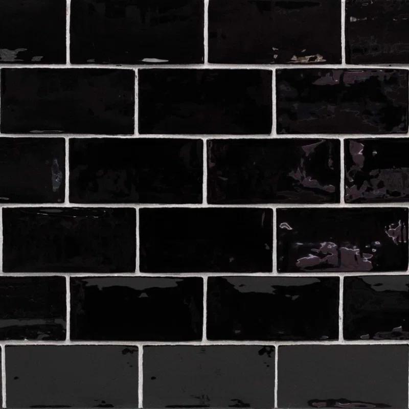 Barcelona 3x6 Blanco Polished Ceramic Subway Wall Tile (5.38 Sq. Ft. / Case)