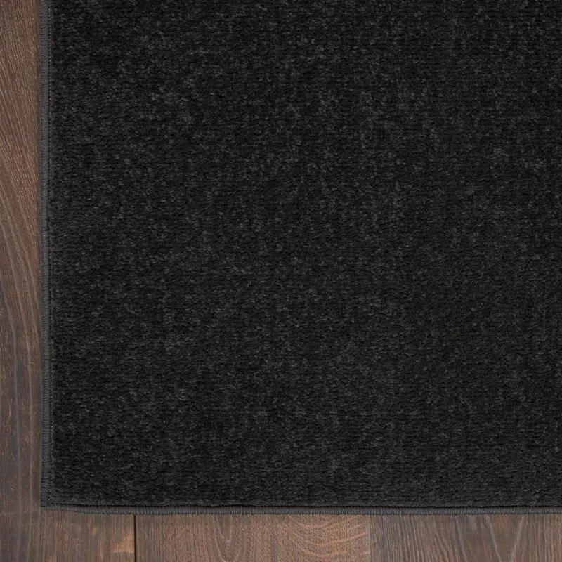Latitude Run® Yolonda Modern Black Area Rug
