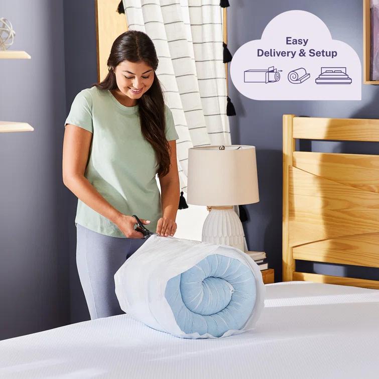 Sleep Innovations 2'' Gel Memory Foam Mattress Topper