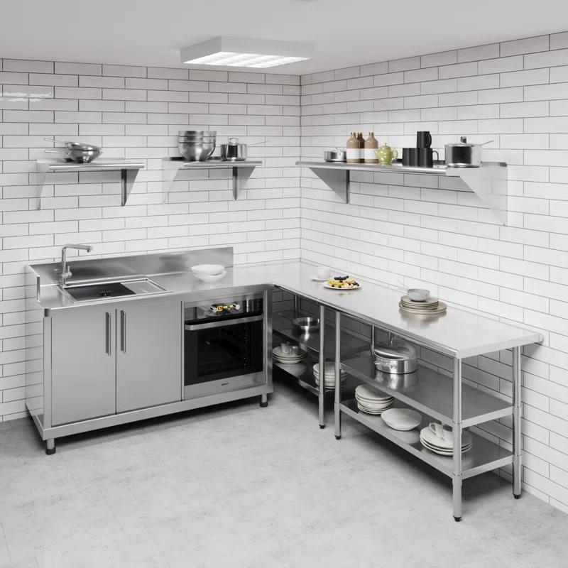 Amgood Stainless Steel Wall Mount Shelf