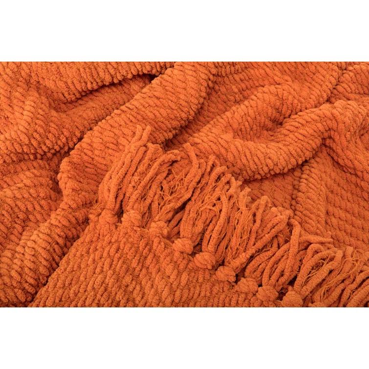 Chanasya Textured Knitted Throw