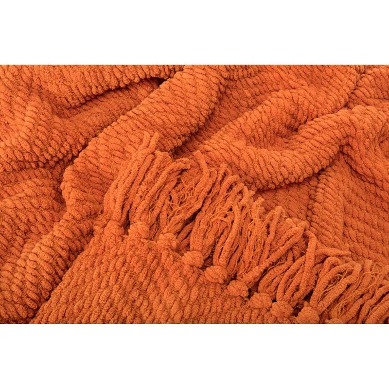 Chanasya Textured Knitted Throw