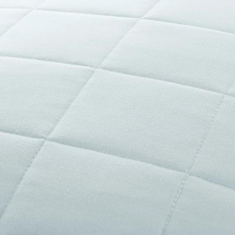 IEnjoy Home Simply Soft™ Double Brushed Microfiber Square Pattern Quilted Coverlet Set