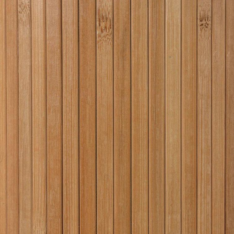 4 ft. Short Bamboo Wave Screen - Natural