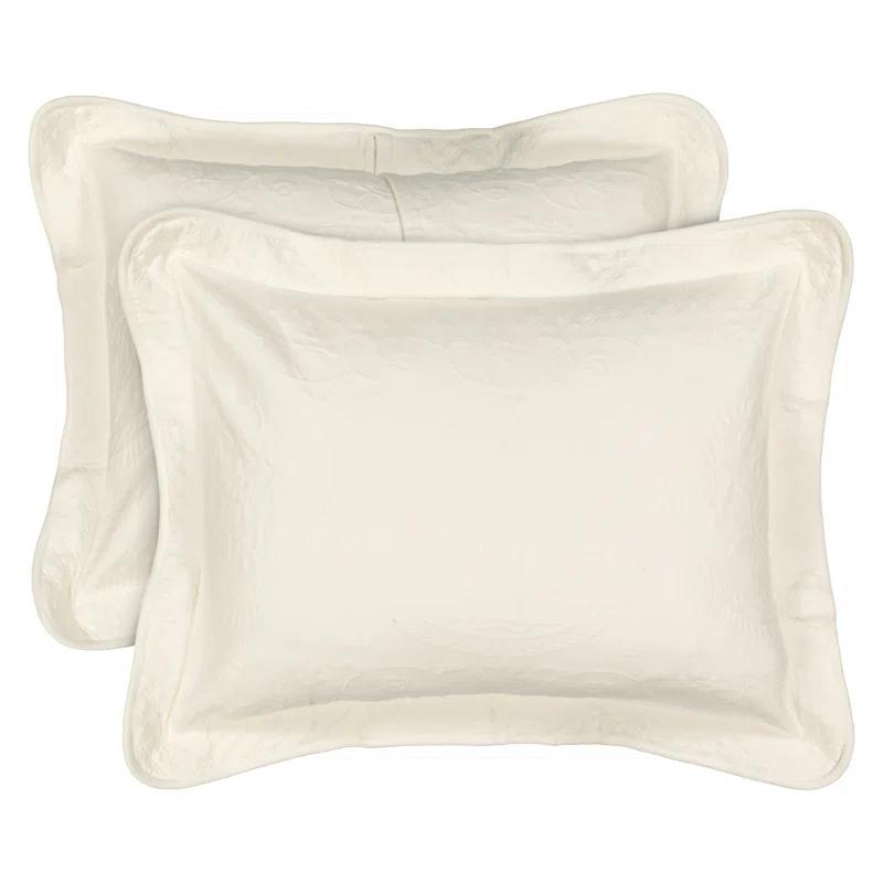 King Charles Matelasse Cotton Pillow Sham