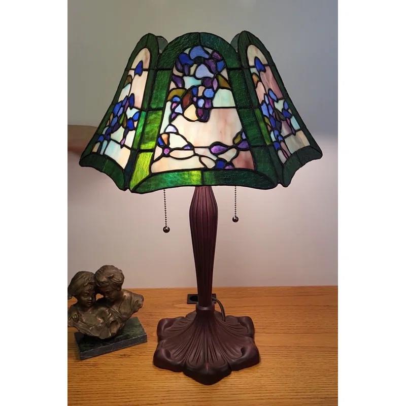 Fine Art Lighting Fine Art Lighting Tiffany Style Handmade 22.5" Iris Table Lamp