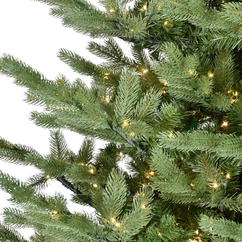 Fraser Hill Farm Fraser Hill Farm Prelit Foxtail Pine Artificial Christmas Tree with Stand and Remote Control