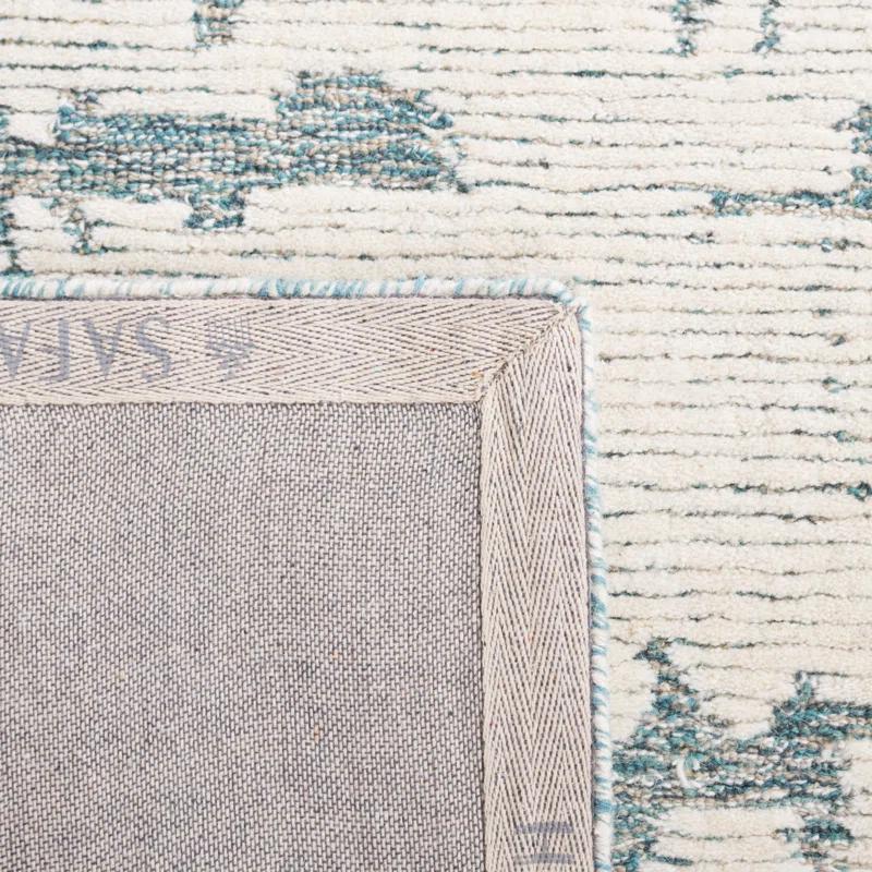 Martha Stewart Rugs Martha Stewart Hand Tufted 80% Wool And 20% Cotton Abstract Rug