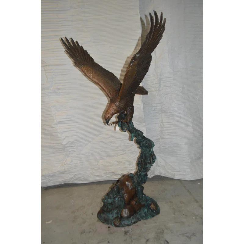 Nifao Statues Weather Resistant Metal Garden Statue