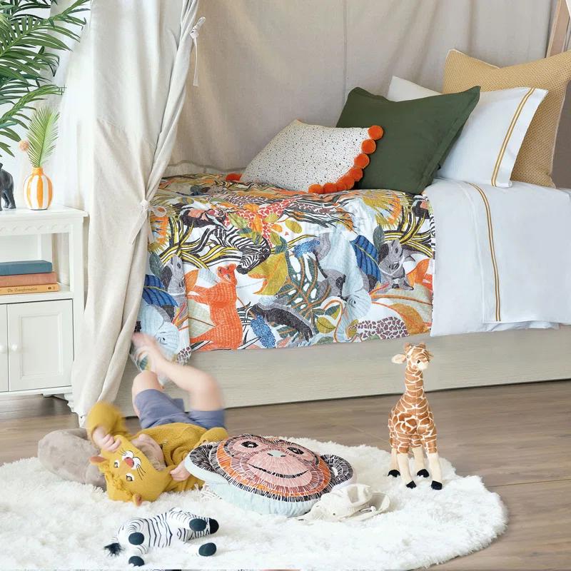 Eastern Accents Wilder Monkey Decorative Pillow