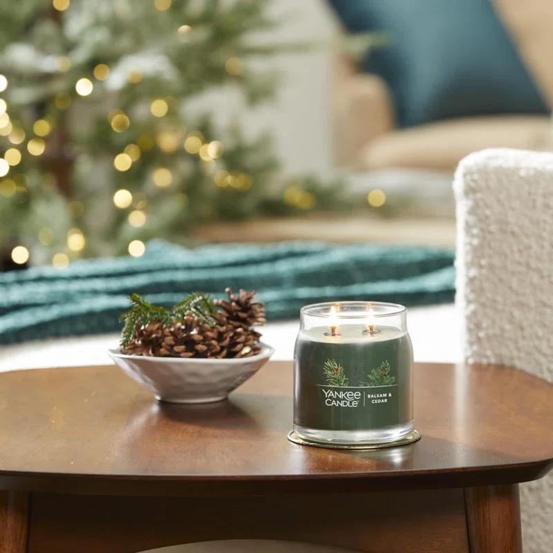 ToccoLeggero Balsam & Cedar Scented Jar Candle