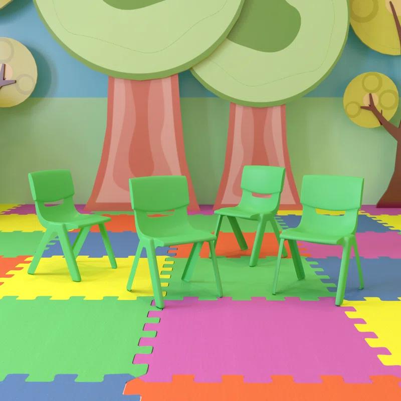 Goddard Plastic Stack School Chair (Set of 4)