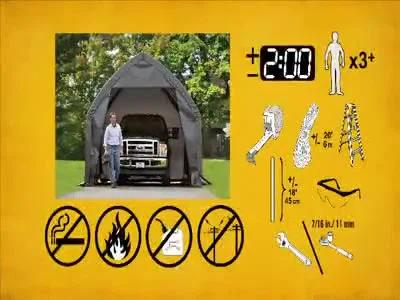 ShelterLogic Canopy Replacement Top - SuperMax 12 x 30 ft.