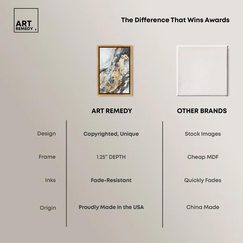 Art Remedy Creative Gold Boho Neutral Abstract Wall Art by Art Remedy