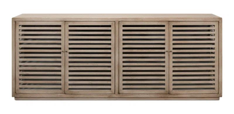 Sarreid Ltd St. Nevis 92'' Solid Wood Sideboard