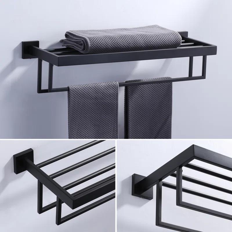 Aleasha AL-8J501B 1 Wall Towel Rack