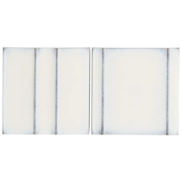 Bond Tile Metaru 5.82 In. X 5.82 In. 3D Polished Porcelain Wall Tile (7.82 Sq. Ft. / Case)