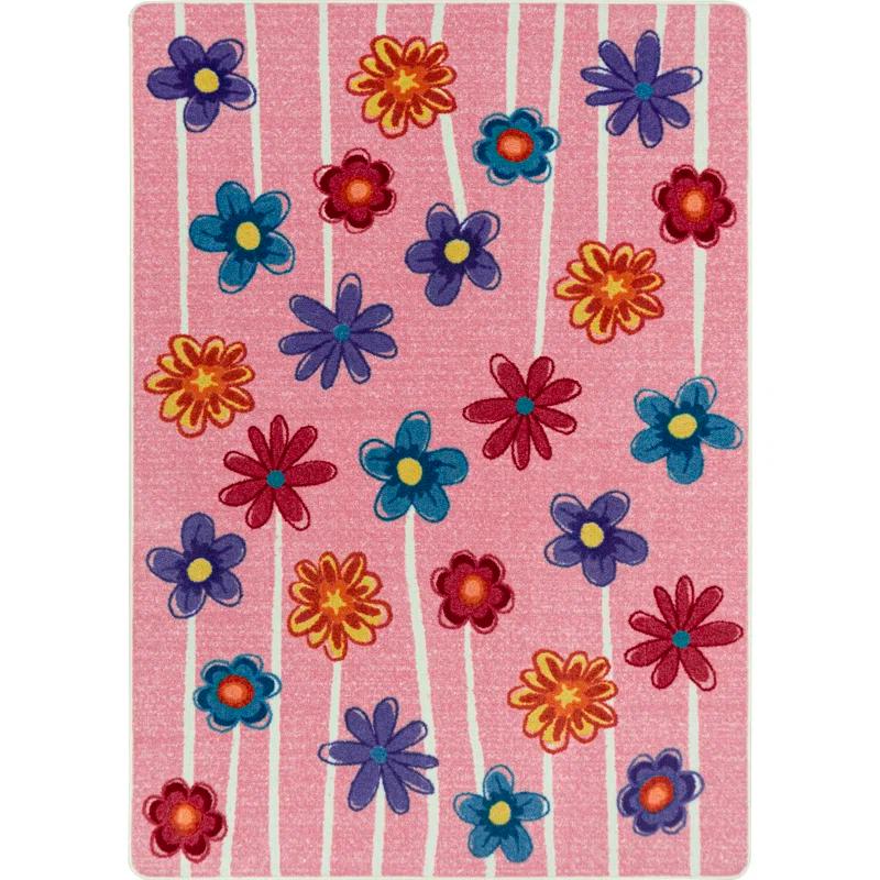 Joy Carpets Big Blooms by Joy Carpets Area Rug