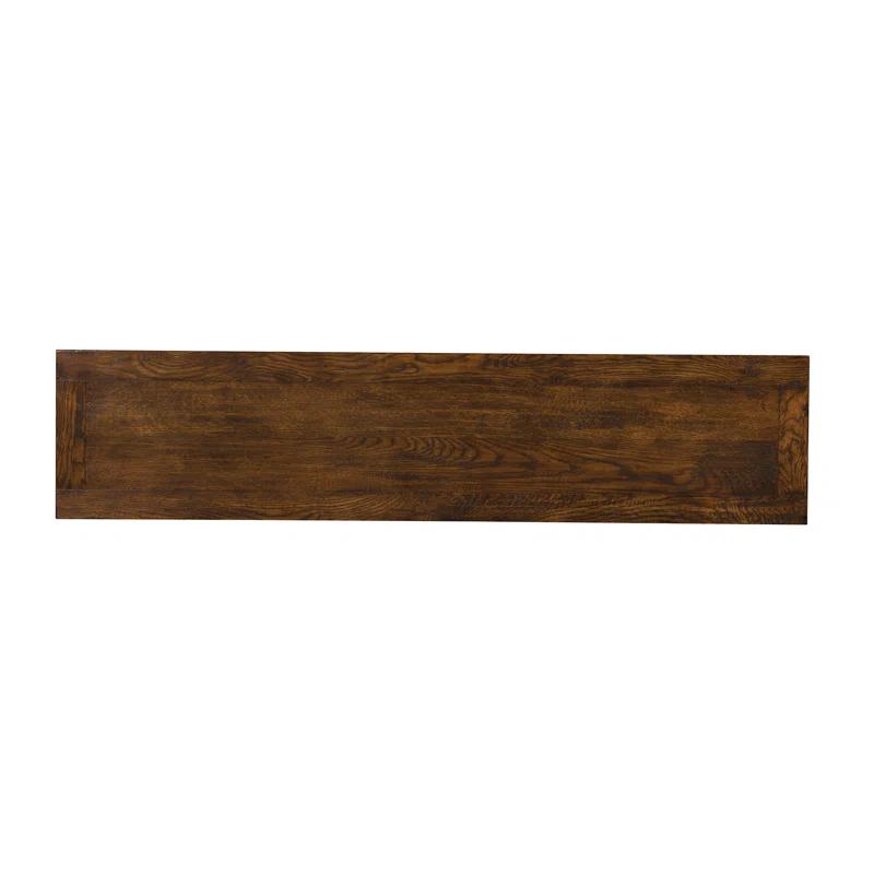 Realm 62'' Solid Wood Top Console Table