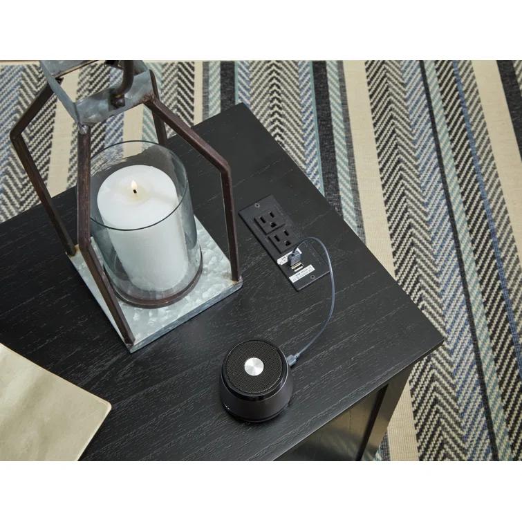 Lark Manor™ Dalson End Table and Built-In Outlets
