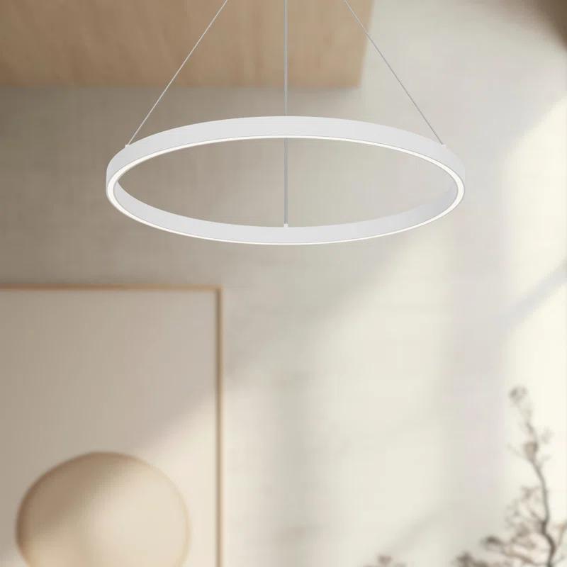 Kuzco Lighting Cerchio Dimmable LED Geometric Chandelier
