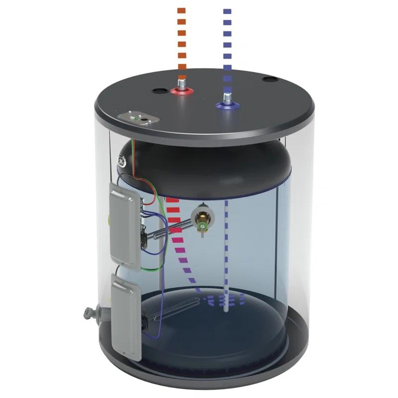 GE Appliances GE30L08BAM GE 26 Gallon Top Port Lowboy Electric Water Heater