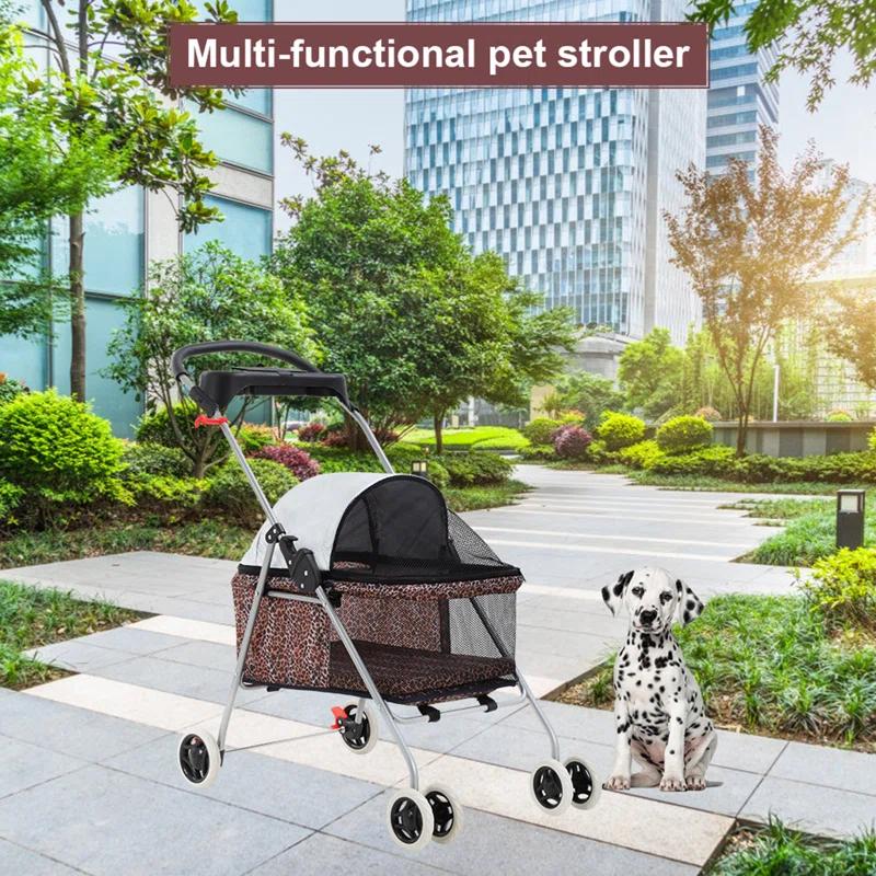 BestPet Foldable Pet Jogger Stroller