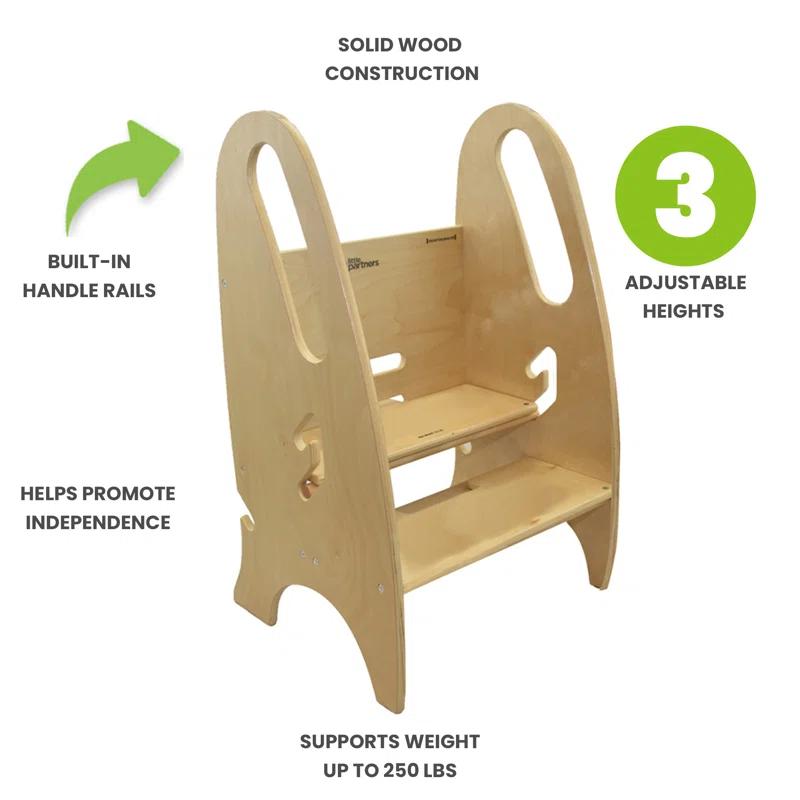 Little Partners 3-in-1 Growing Step Stool