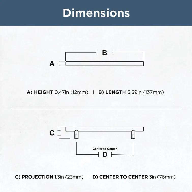 Exhart Bar Pull Multipack (Set of 25)