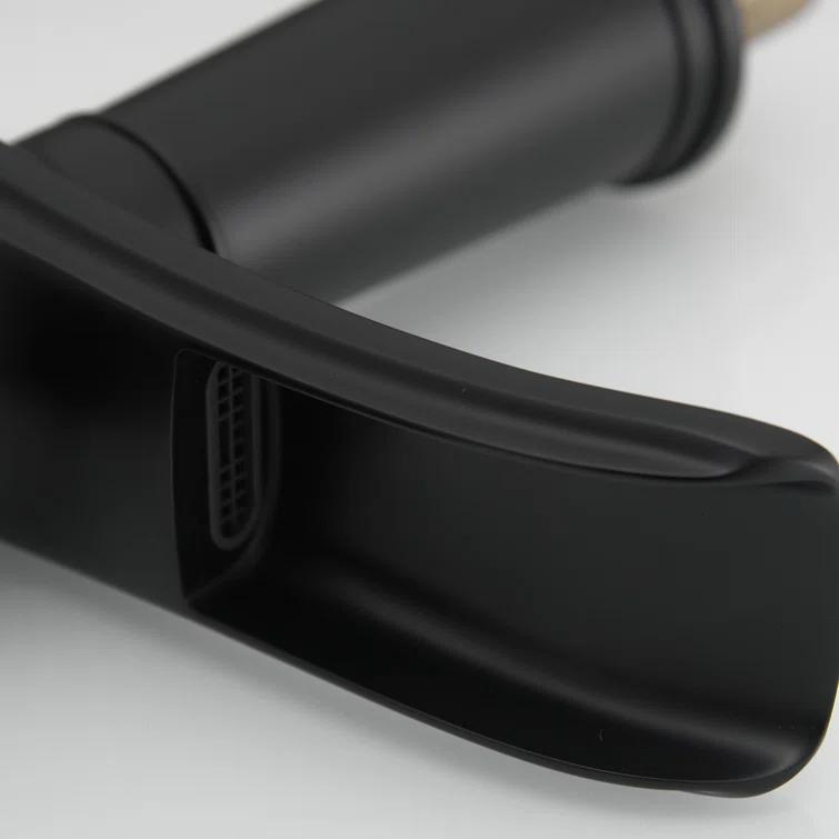 Greenspring Waterfall Single Hole Single Handle Bathroom Vanity Sink Faucet GBF6046B2