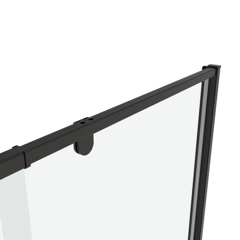 Arch Glass Designs 11DD131873LTS 38-42" W x 71" H Flush Glass Shower Door Reversible Installation